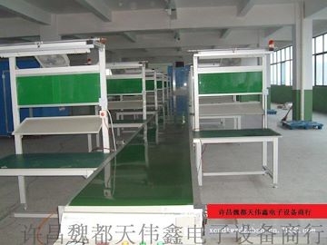 河南天伟鑫碳钢结构独立台流水线 侧坐作业流水线